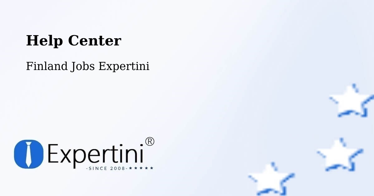 Help Center – Hanko - Finland Jobs Expertini